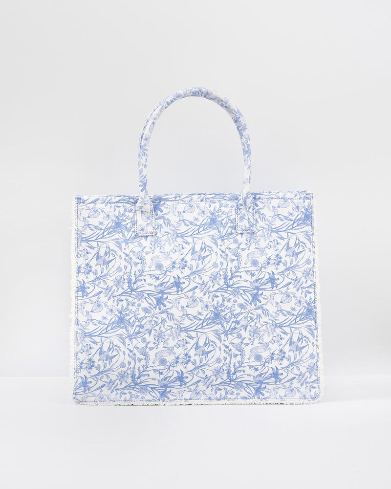 Bolso Tote Conejos - Azul