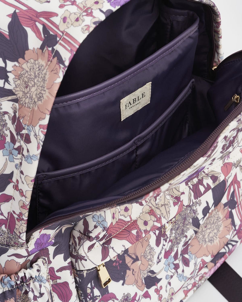 Mochila Deco Blooms Morado