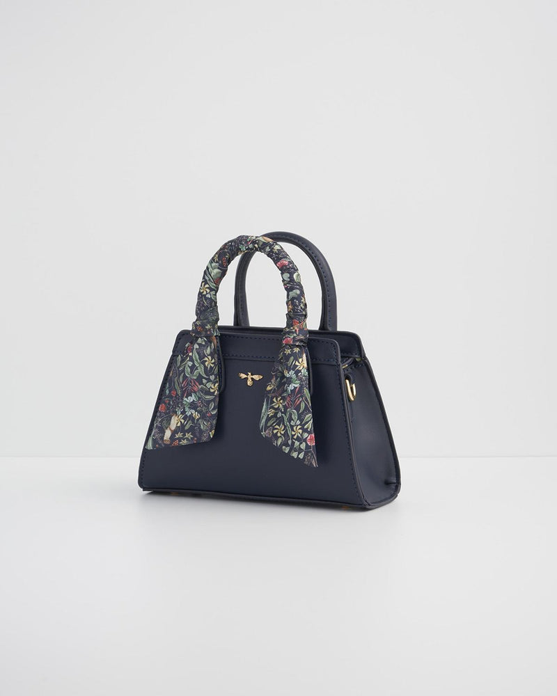 Bolso Tote Mini Wolf Garden Azul Marino