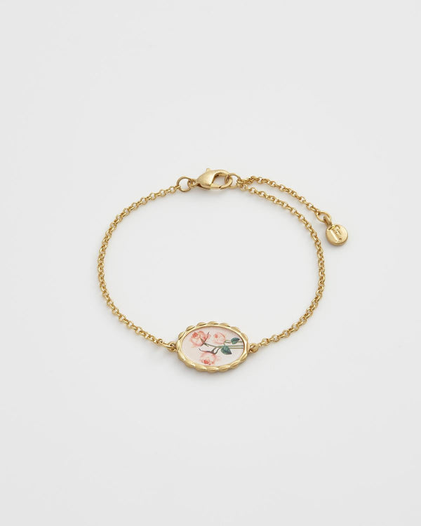 Pulsera Rosas en Marco