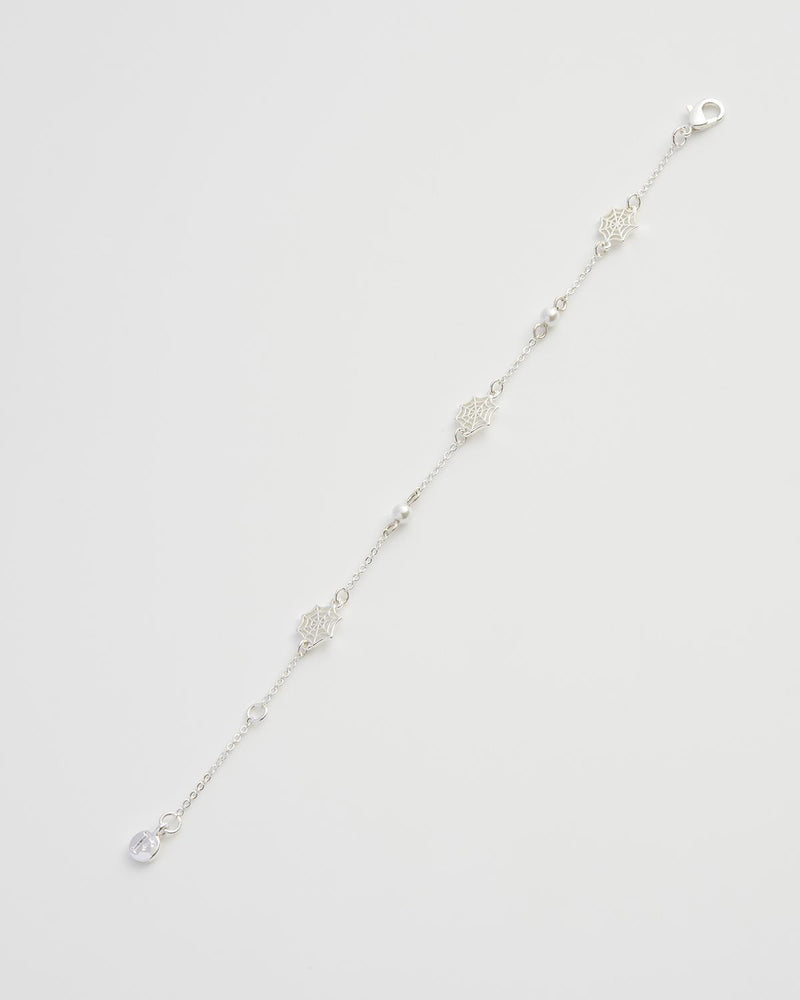 Cobweb Silver Bracelet