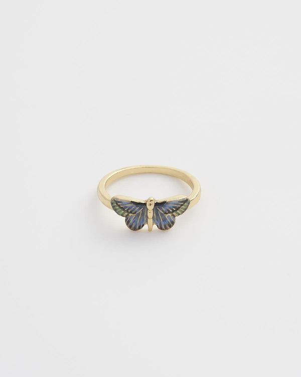 Anillo Mariposa Azul