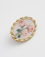 Broche Rosas en Marco