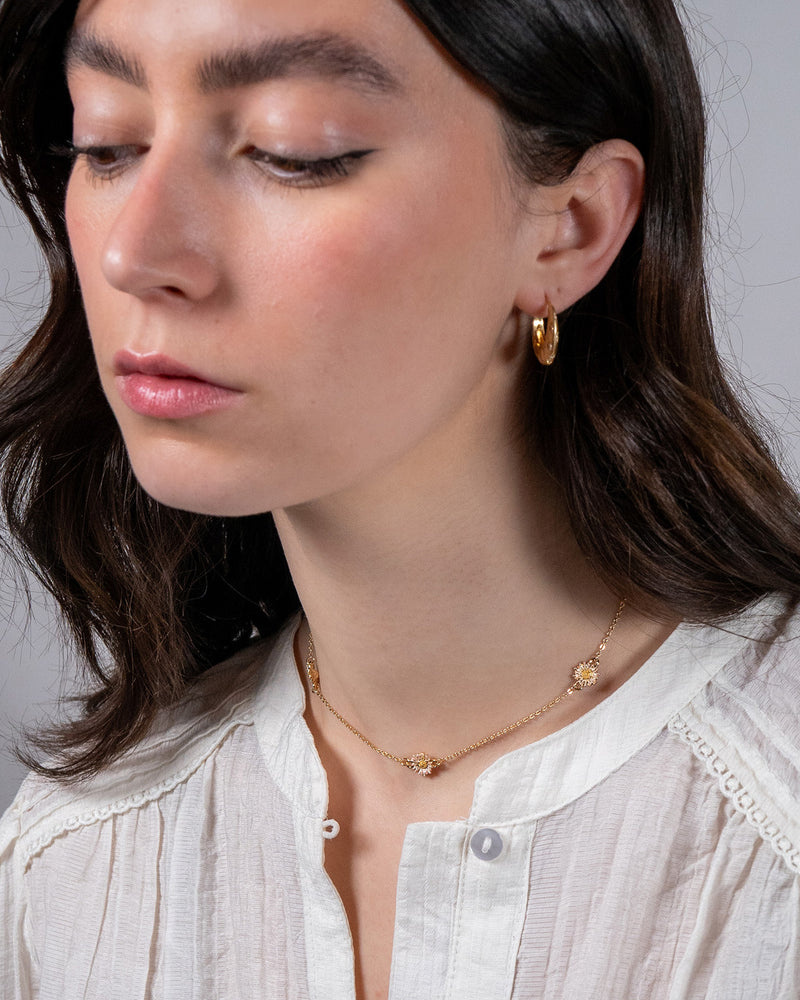 Pendientes Aro Margaritas
