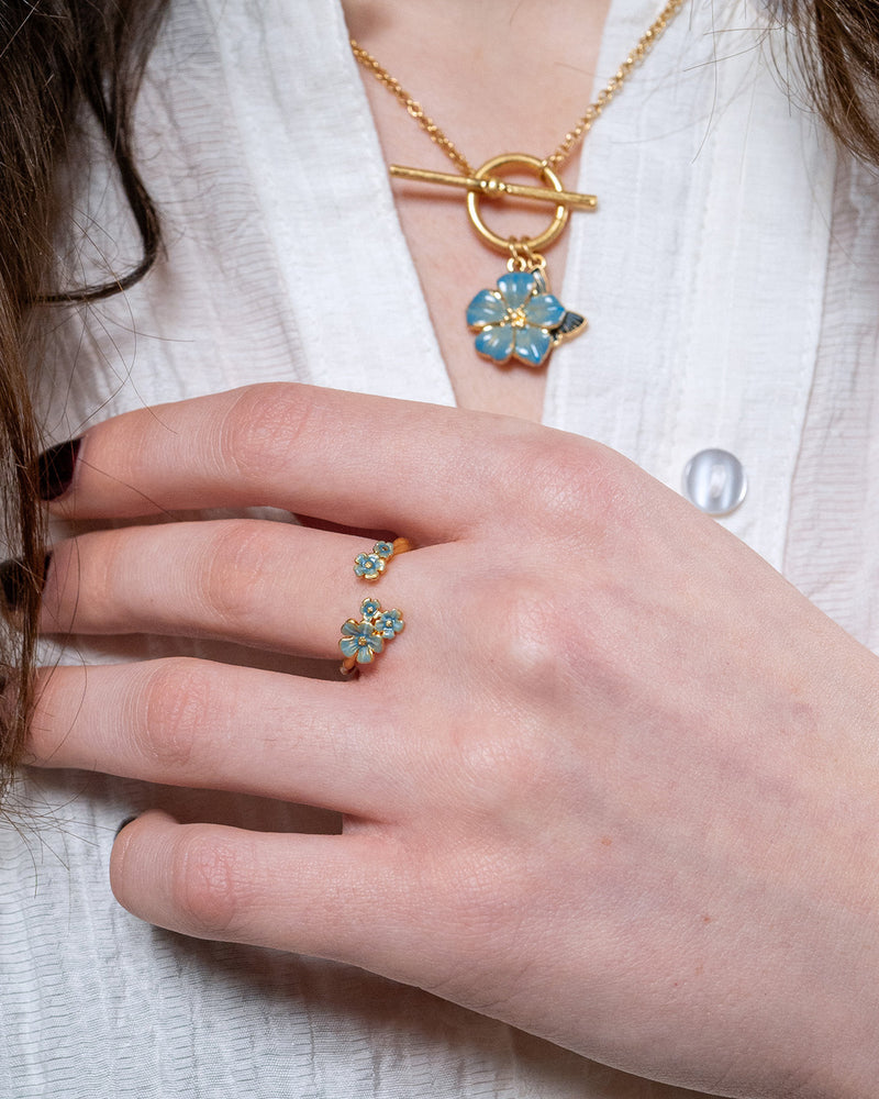 Anillo No-Me-Olvides