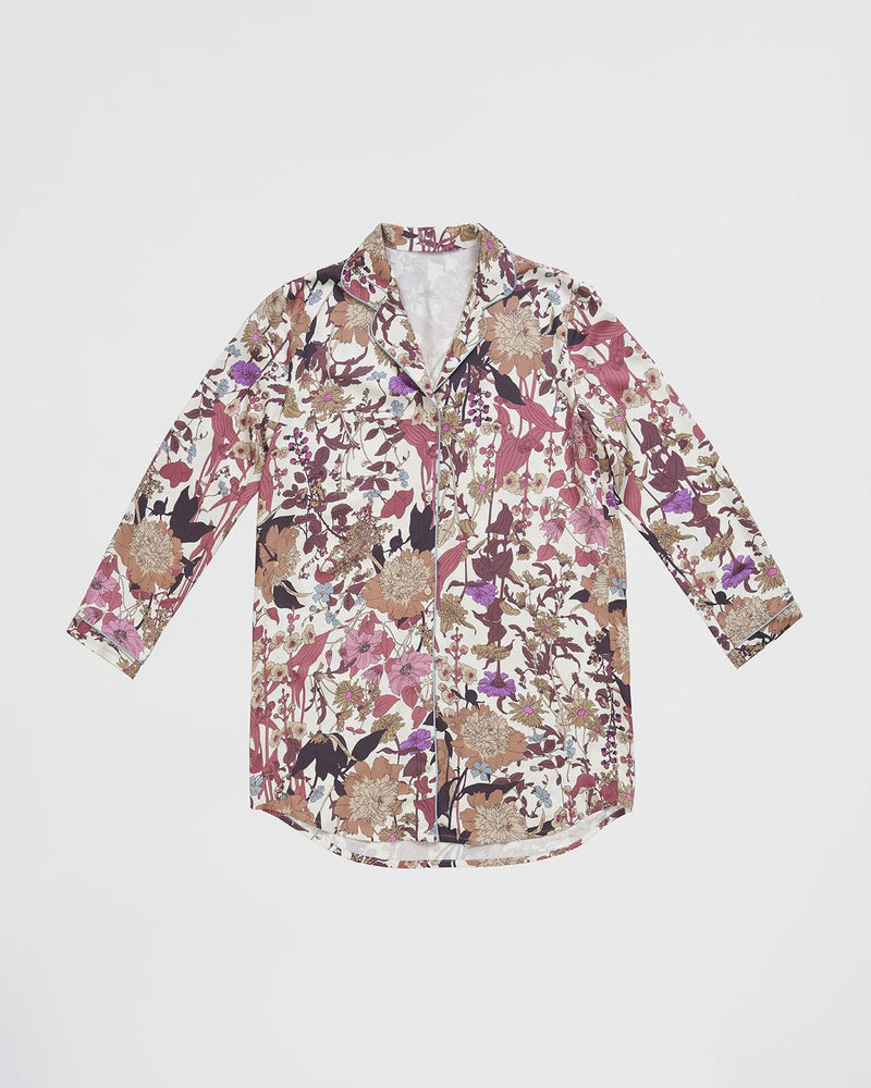 Camisa de Noche Deco Blooms