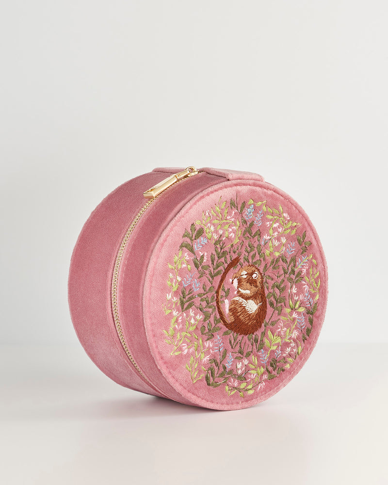 Fable Chloe Dormouse Jewellery box Pink