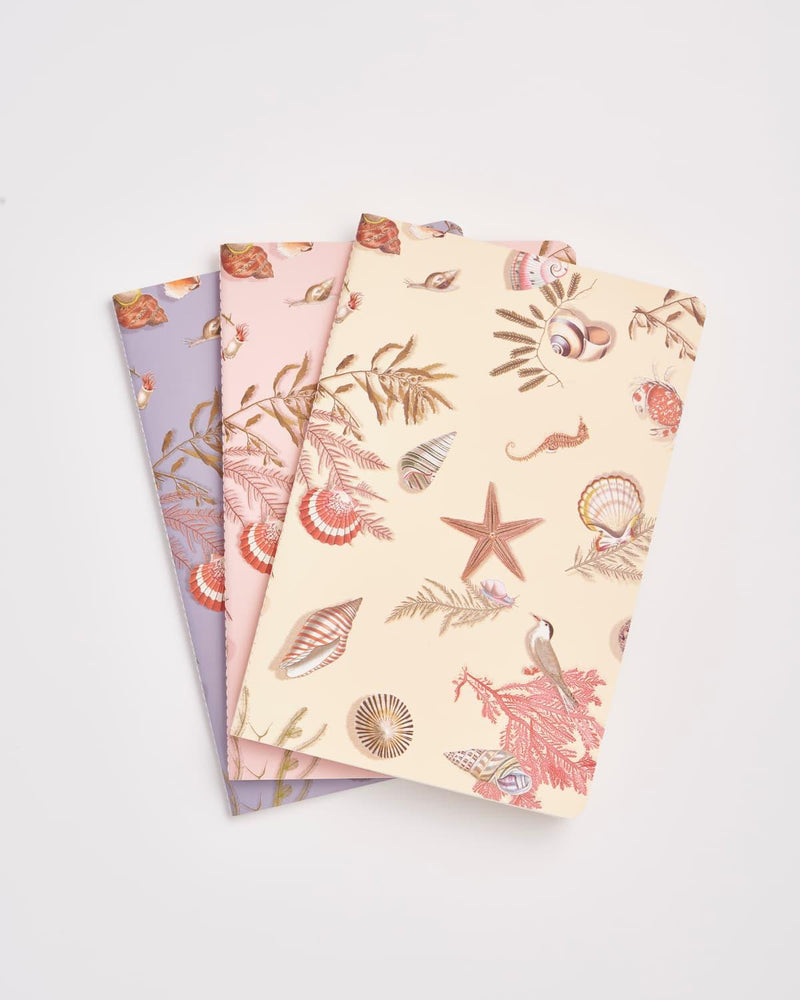  Pack de 3 Libretas Whispering Sands