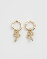 Pendientes Aro Serpiente Celestial