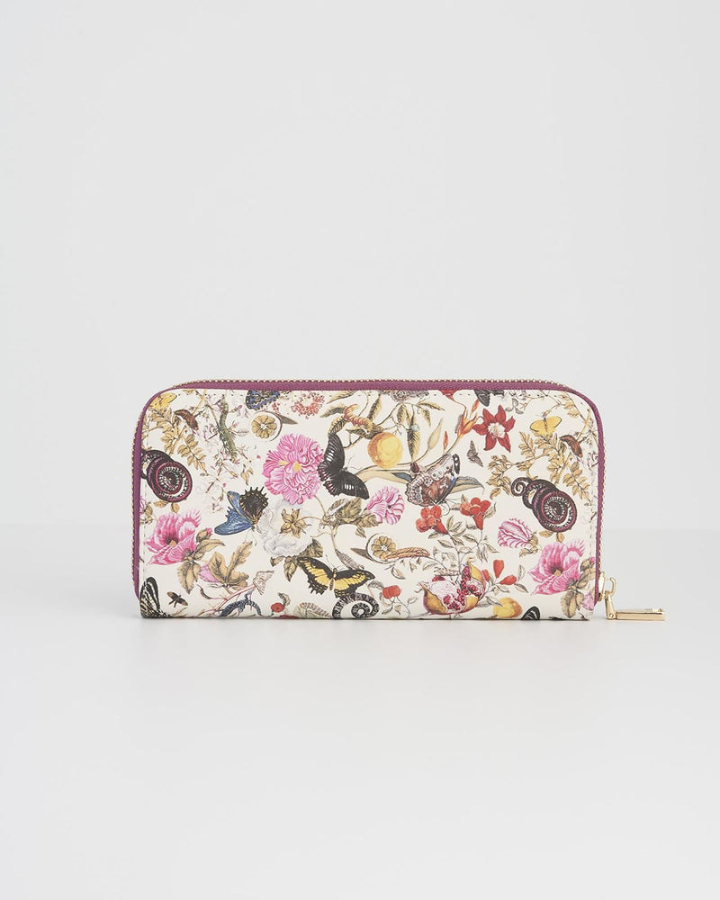 Monedero Floral Grande 