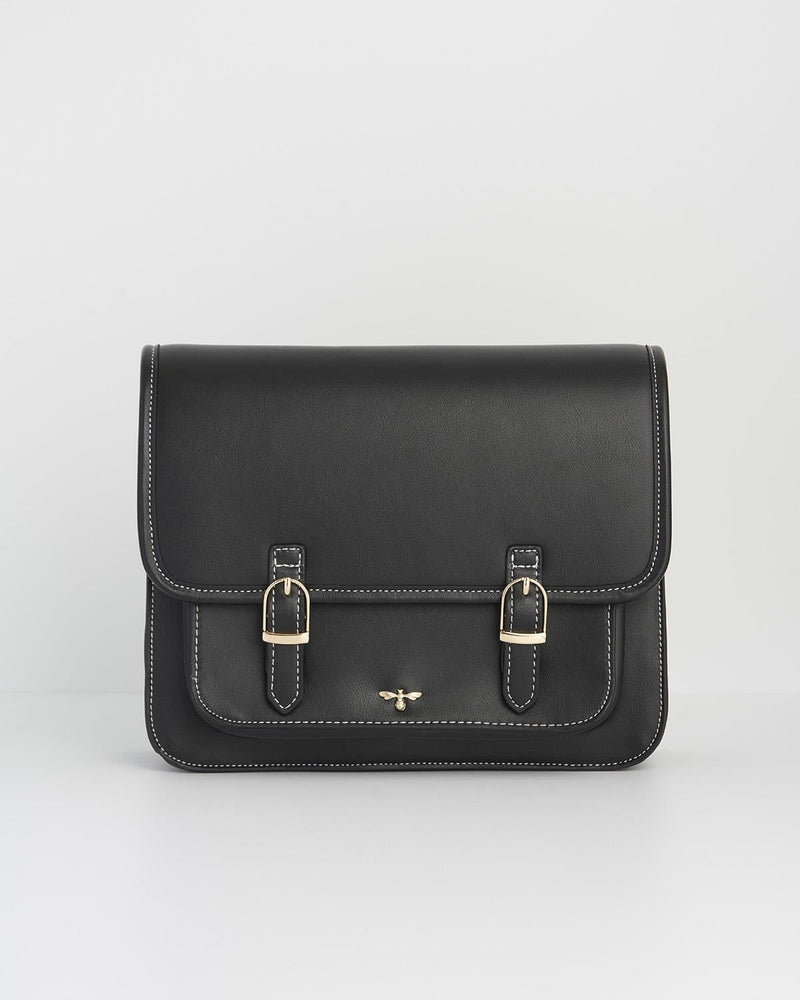 Bolso Satchel Magical Mushroom Negro