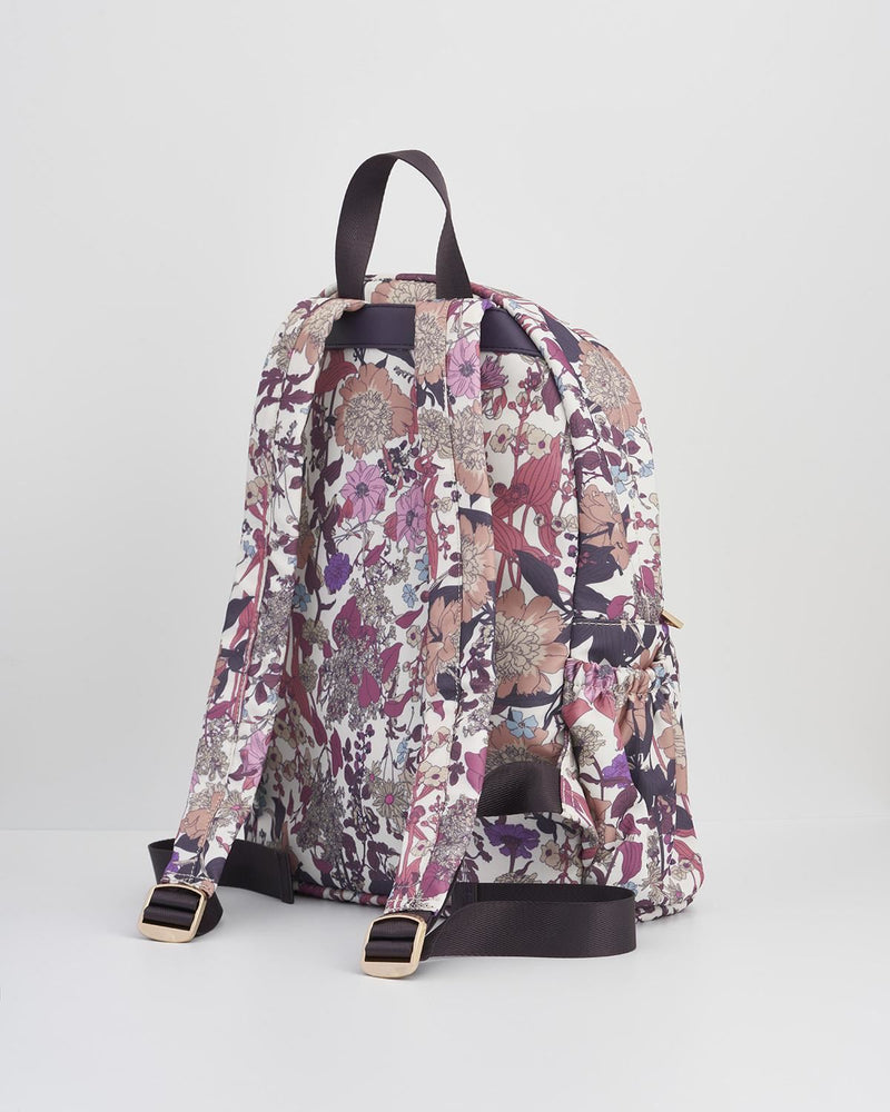 Mochila Deco Blooms Morado