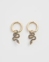 Pendientes Aro Serpiente Celestial