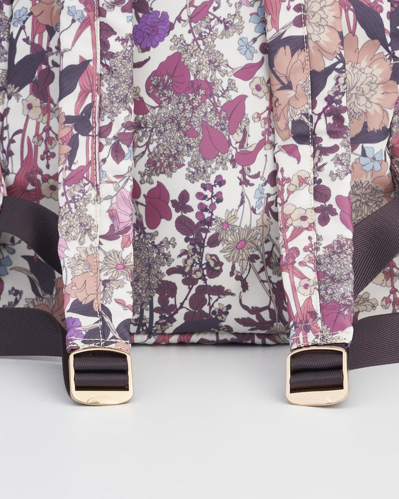 Mochila Deco Blooms Morado