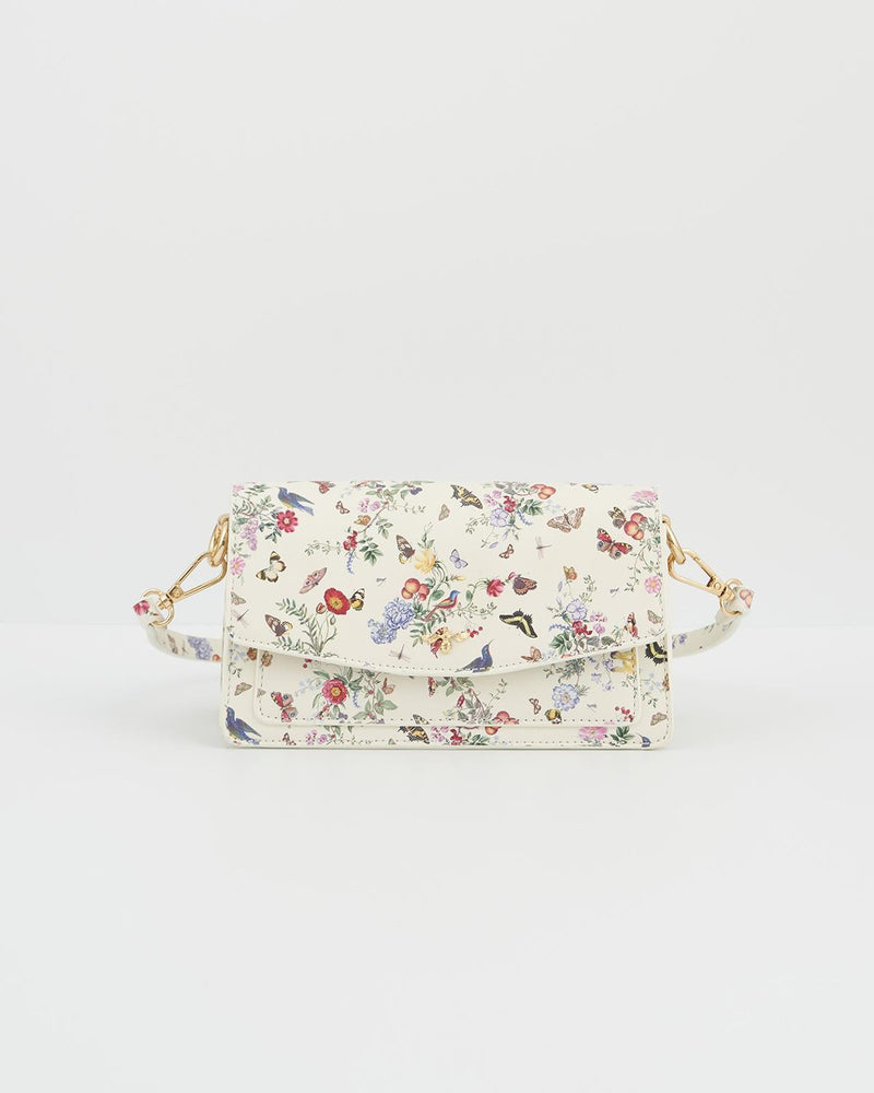 Alice Garden Ivory Shoulder Bag