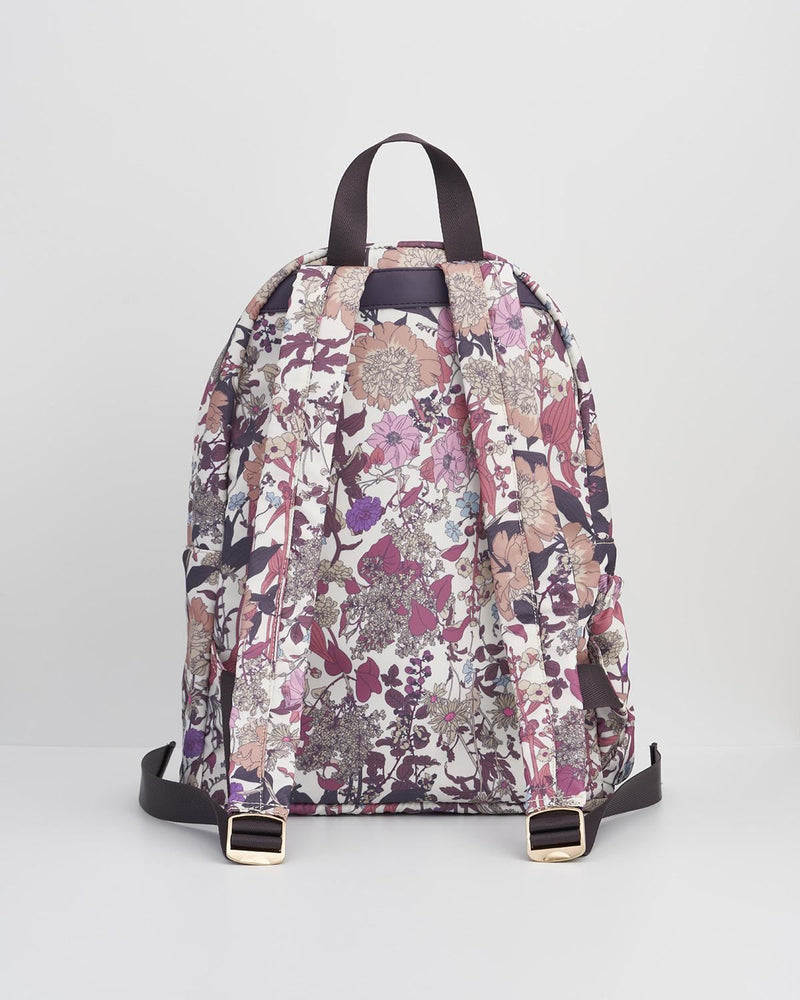 Mochila Deco Blooms Morado