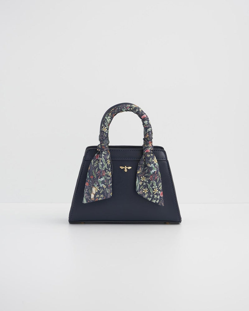 Bolso Tote Mini Wolf Garden Azul Marino