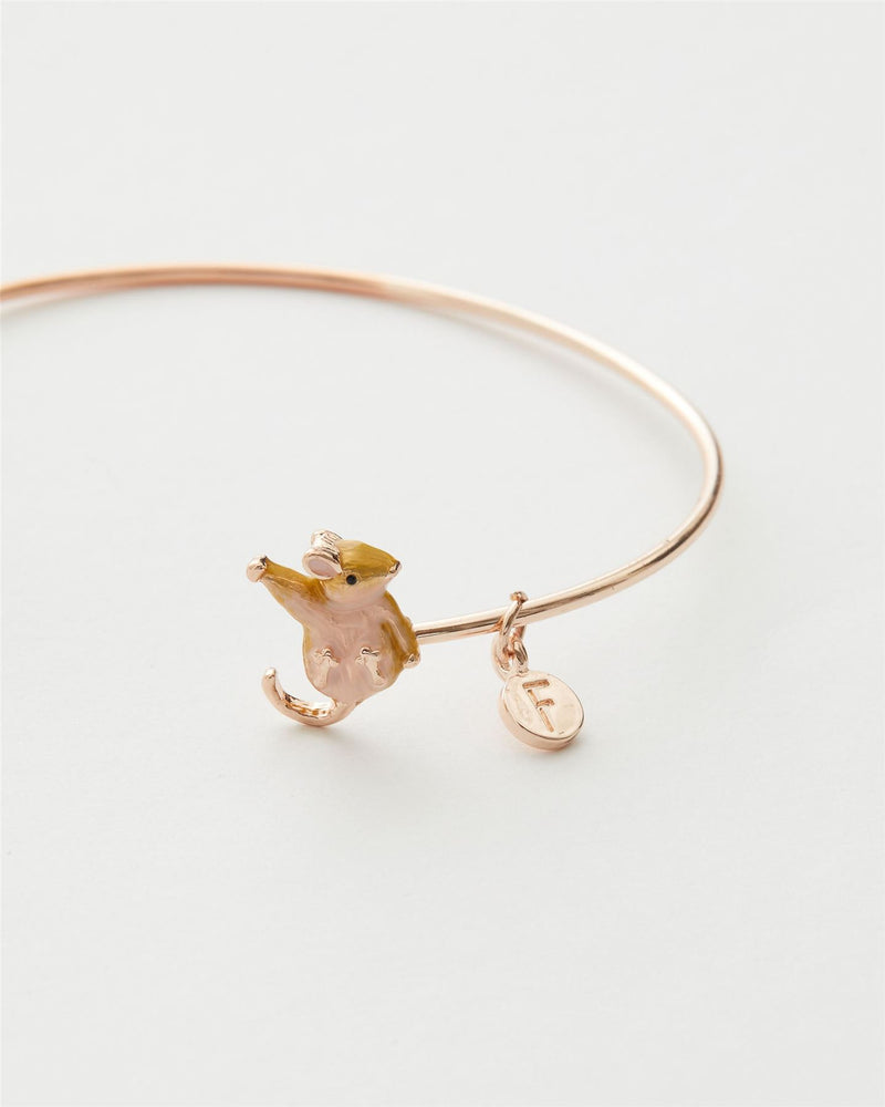 Enamel Dormouse Bangle