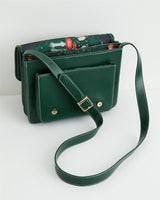 Bolso Satchel Catherine Rowe para Fable Into The Woods - Verde